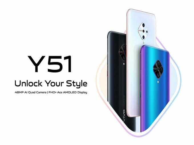 Vivo Y51 2020 India Launch Price Specs 1
