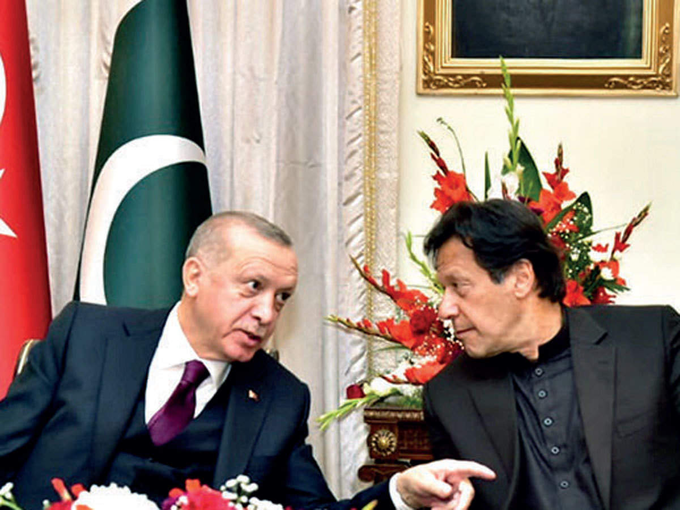 ​कश्मीर पर पाकिस्तान का समर्थन करता है तुर्की