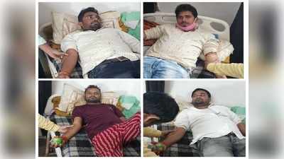 बिहार के अस्पताल में जिंदगी की जंग लड़ रह रही थी महिला, नक्सल प्रभावित प्रतापपुर के इन 4 युवाओं ने रक्तदान कर बचाई जान