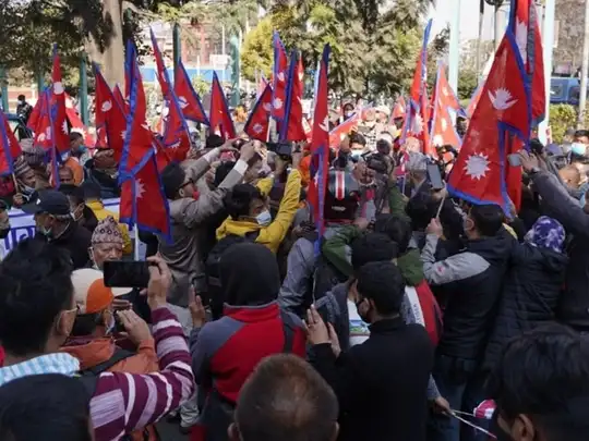 Nepal Pro Monarchy Protests : नेपाल में राजशाही के समर्थन में प्रदर्शन