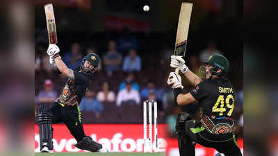 AUS vs IND 2nd T20: भारतीय गोलंदाजांची सिडनीत पुन्हा धुलाई; विजयासाठी हव्यात १९५ धावा