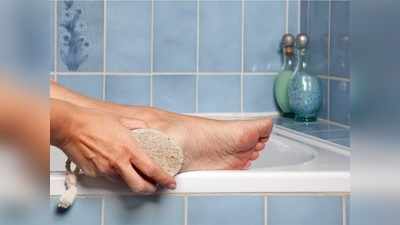 Foot Care ‘या’ दगडच्या मदतीने दूर करा टाचांच्या भेगा व दुर्गंध, जाणून घ्या योग्य पद्धत