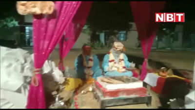 Rajasthan: कोविड सेंटर में अनोखी शादी, PPE किट पहन दूल्हा-दुल्हन ने लिए सात फेरे, देखिए VIDEO