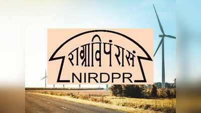NIRDPR- హైద‌రాబాద్‌లో 510 జాబ్స్‌.. నెలకు రూ.55 వేల వరకూ జీతం