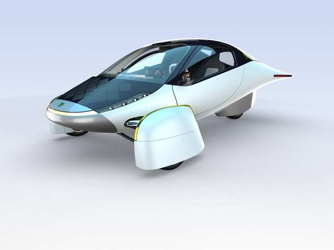 Aptera Paradigm Solar Powered Electric Vehicle