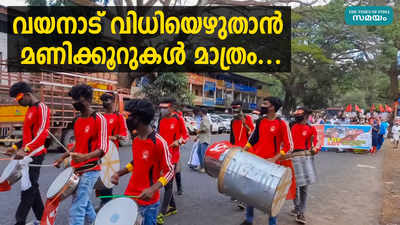 വയനാട് വിധിയെഴുതാൻ മണിക്കൂറുകൾ മാത്രം...