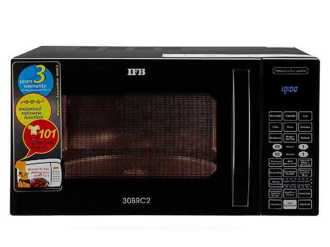 IFB 30 L Convection Microwave Oven (30BRC2, Black, With Starter Kit)