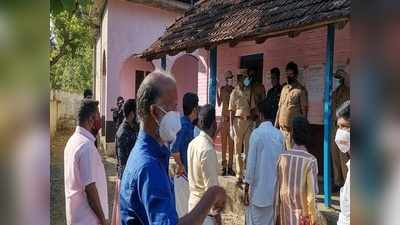 അച്ഛനും മകനും ആംബുലന്‍സില്‍ എത്തി വോട്ടു ചെയ്ത് മടങ്ങി: ആശങ്ക, സംഘര്‍ഷം