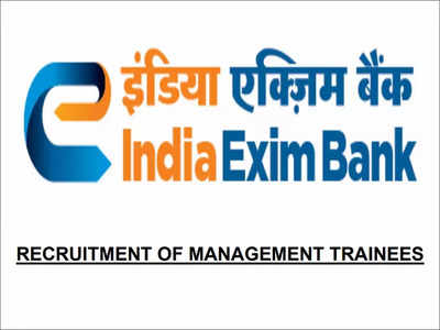 എക്‌സിം ബാങ്കില്‍ 60 മാനേജ്‌മെന്റ് ട്രെയിനികളെ നിയമിക്കുന്നു