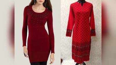 Woolen Kurti : स्टाइलिश और बेहद गर्म भी हैं ये Woolen Kurti, हैवी डिस्काउंट पर खरीदें Amazon से