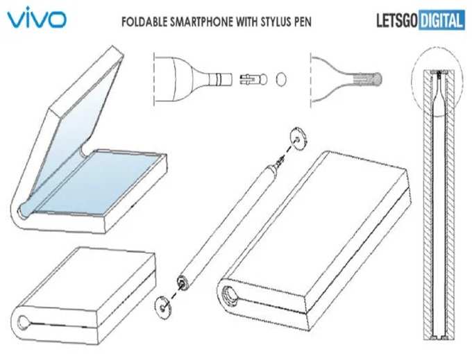 Vivo Foldable Smartphone with Stylus Pen 2