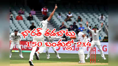 Adelaide Test: ఫస్ట్ సెషన్‌లో ఆస్ట్రేలియాదే ఆధిపత్యం.. భారత్ 41/2