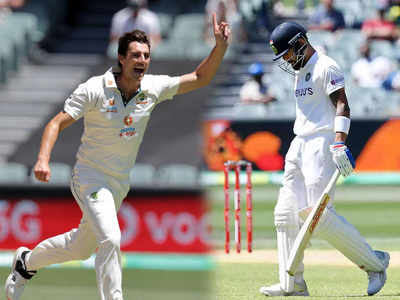 australia vs india 1st test पहिल्या कसोटीत ऑस्ट्रेलियाची बाजी; भारताचा ८ विकेटनी पराभव