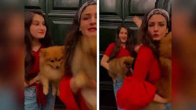 VIDEO: रवीना टंडन ने बेटी राशा के साथ रीक्रिएट किया शहनाज गिल का त्वाडा कुत्ता टॉमी