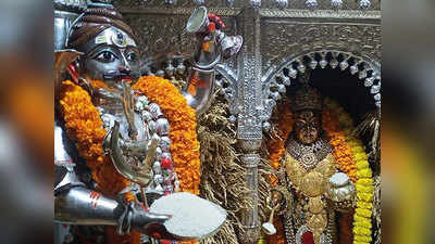 Varanasi news: 11 क्विंटल धान की बालियों से अन्न की देवी मां अन्नपूर्णा का हुआ श्रृंगार