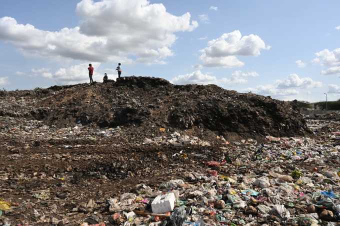 Bopal dump site.