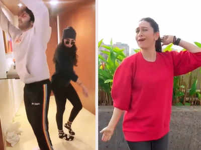 वीडियो: करिश्मा कपूर और वरुण धवन, दोनों ने दिखाए  तुझको मिर्ची लगी तो गाने पर धमाकेदार मूव्स