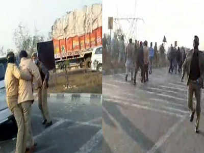 Rampur News: दिल्‍ली आंदोलन में शामिल होने जा रहे थे किसान, रोकने पर तोड़ीं पुलिस की गाड़ियां, SSP जख्‍मी