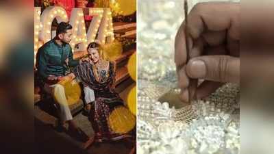 Gauahar Khan Wedding Lehenga: तैयार हो गया गौहर खान की शादी का लहंगा, देख‍िए पहली झलक