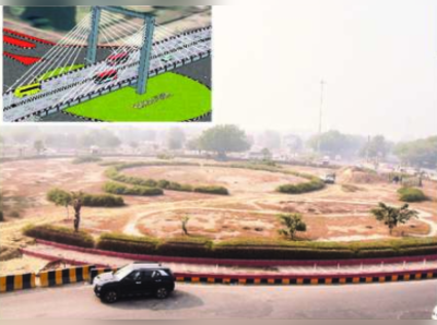 Noida News: शनिवार से शुरू होगा पर्थला फ्लाईओवर का निर्माण, 3 पिलर और 250 तारों पर टिका होगा
