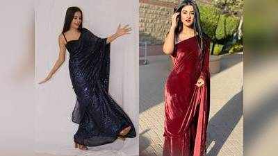 Saree On Amazon : न्यू ईयर पार्टी में लगाएं फैशन का तड़का, पहनें यह खूबसूरत Saree