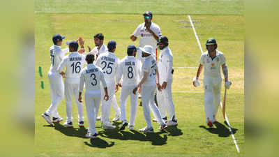 AUS vs IND 2nd Test:  पहिल्या दिवसाचा खेळ संपला; भारत १ बाद ३६