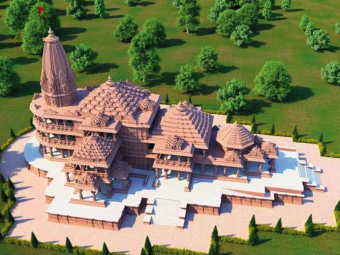 Proposed model of Ram Temple ayodhya