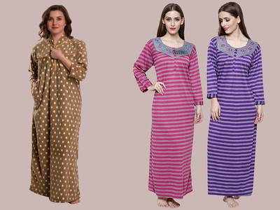 Woolen Nighty On Amazon : सर्दियों में पहनें यह Woolen Nighty, गर्माहट के साथ मिलेगी सुकून की नींद