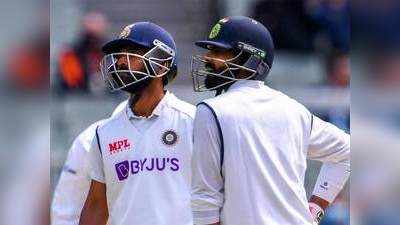 Australia vs India- रन आउट होने के बाद अजिंक्य रहाणे ने रविंद्र जडेजा से कहा, कोई बात नहीं, तुम अच्छी बैटिंग जारी रखो