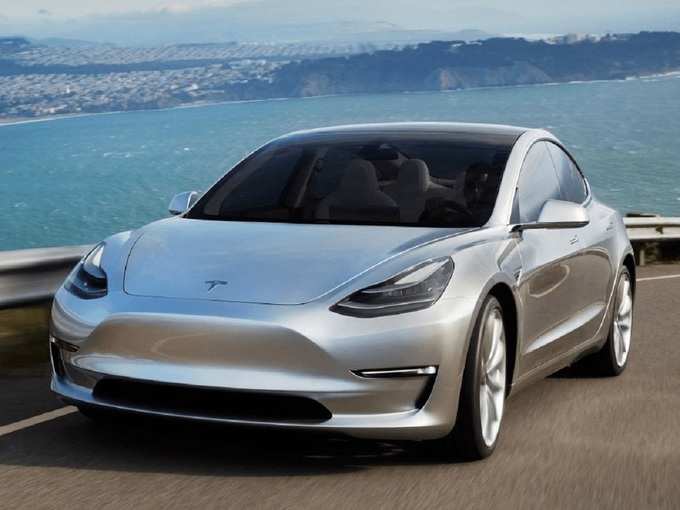 Tesla Electric Car Model 3 Booking Sale India 2