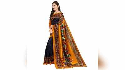 Party Wear Saree on Amazon: पार्टी में स्पेशल दिखने के लिए यह फैशनेबल साड़ी 500 रुपए से भी कम में खरीदें