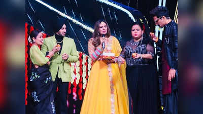Indian Idol 12: नेहा-रोहनप्रीत को हिमेश रेशमिया की पत्‍नी सोनिया ने ख‍िलाए लड्डू, खूब लगाए ठुमके