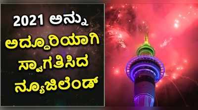 2021 ಅನ್ನು ಅದ್ಧೂರಿಯಾಗಿ ಸ್ವಾಗತಿಸಿದ ನ್ಯೂಜಿಲೆಂಡ್!