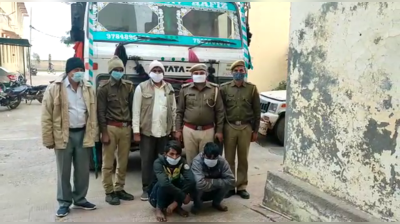 भरतपुर : Haryana- Rajasthan हाइवे पर लूटते थे ट्रक , कुख्यात गैंग के दो बदमाशों को पुलिस ने ऐसे धर-दबोचा