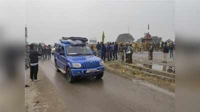 Kisan Aandolan: राजस्थान-हरियाणा बॉर्डर पर लगी 300 से ज्यादा ट्रैक्टर -ट्रॉलियों की कतारें, अब 6 जनवरी को दिल्ली कूच