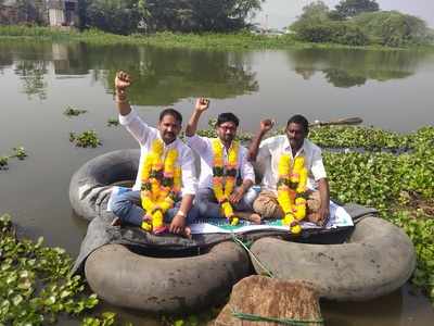 బొబ్బిలి: చెరువుల సంరక్షణ కోసం నిరాహార దీక్ష.. ప్రభుత్వానికి కీలక డిమాండ్లు