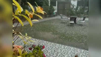 Weather Live Updates: दिल्ली में सुबह-सुबह बारिश के साथ गिरे ओले, जम्मू-कश्मीर में बर्फीले तूफान का अलर्ट