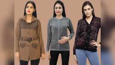 Womens Cardigan On Amazon : ठंड से राहत के साथ अच्छे लुक के लिए Amazon से खरीदें ये Cardigans