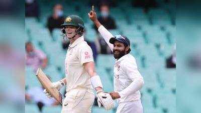 Australia vs India: रविंद्र जडेजा का तूफानी थ्रो, स्टीव स्मिथ हुए रन आउट