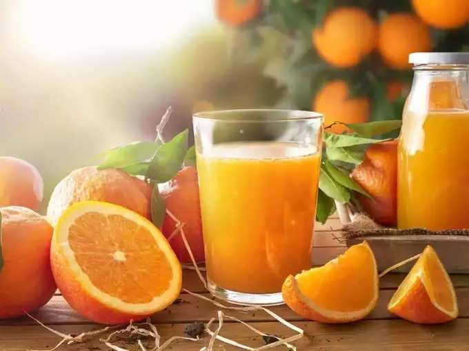 ​दूध आणि संत्र्याचा रस पिण्याचे फायदे