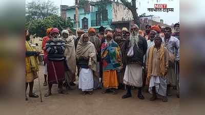 भगवान श्रीकृष्ण की क्रीड़ा स्थली में अवैध खनन के खिलाफ साधु संतों का हल्ला बोल