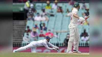 Australia vs India: ऋद्धिमान साहा का शानदार कैच, यूं किया मार्नस लाबुशेन को आउट