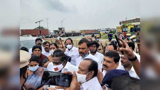 பொள்ளாச்சி வழக்கு... போரட்டத்துக்குப் போன கனிமொழி தடுத்து நிறுத்தம்