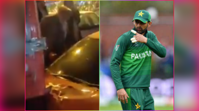 पाकिस्तानी क्रिकेटर शोएब मलिक की कार का हुआ एक्सीडेंट