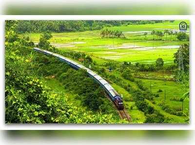 ಹಸಿರಸಿರಿಯೊಂದಿಗೆ ಸುಂದರ ಪಯಣ : ರೈಲ್ವೆ ಇಲಾಖೆ ಹಂಚಿಕೊಂಡ ಅದ್ಭುತ ಫೋಟೋಗಳು ವೈರಲ್