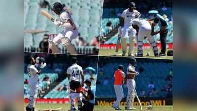 AUSvIND 3rd Test: ટીમ ઈન્ડિયાના ખેલાડીઓ ઘાયલ હતા છતાં કાંગારુઓ સામે લડ્યા, મેચ ડ્રો