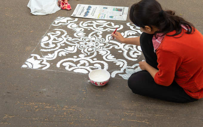 ಮುಗ್ಗುಲು ರಂಗೋಲಿ