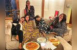 करीना कपूर खान ने दी पजामा पार्टी, मलाइका-अमृता अरोड़ा और करिश्मा कपूर का दिखा क्लीन बोल्ड लुक