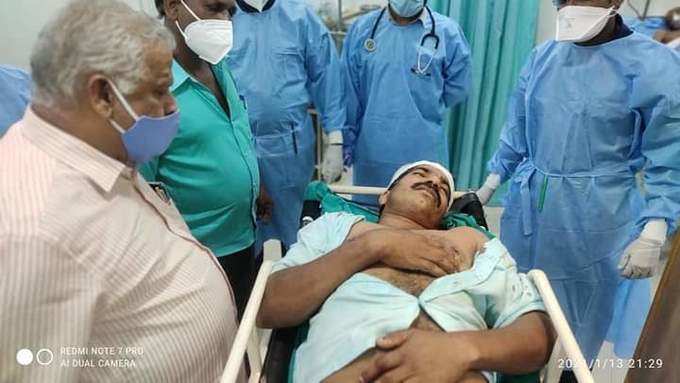 Kannur CPM Branch Secretary Attacked