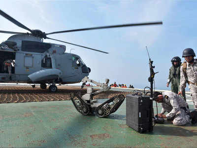 दो दिवसीय रक्षा अभ्यास में भारत की समुद्री तैयारियों की समीक्षा की गई